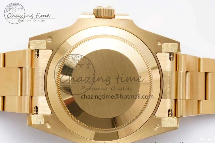 MiroTime 0220 EasyMatch Submariner 116618 LB Blue Ceramic YG Plated 904L Steel Clean 1:1 Best Edition VR 2092